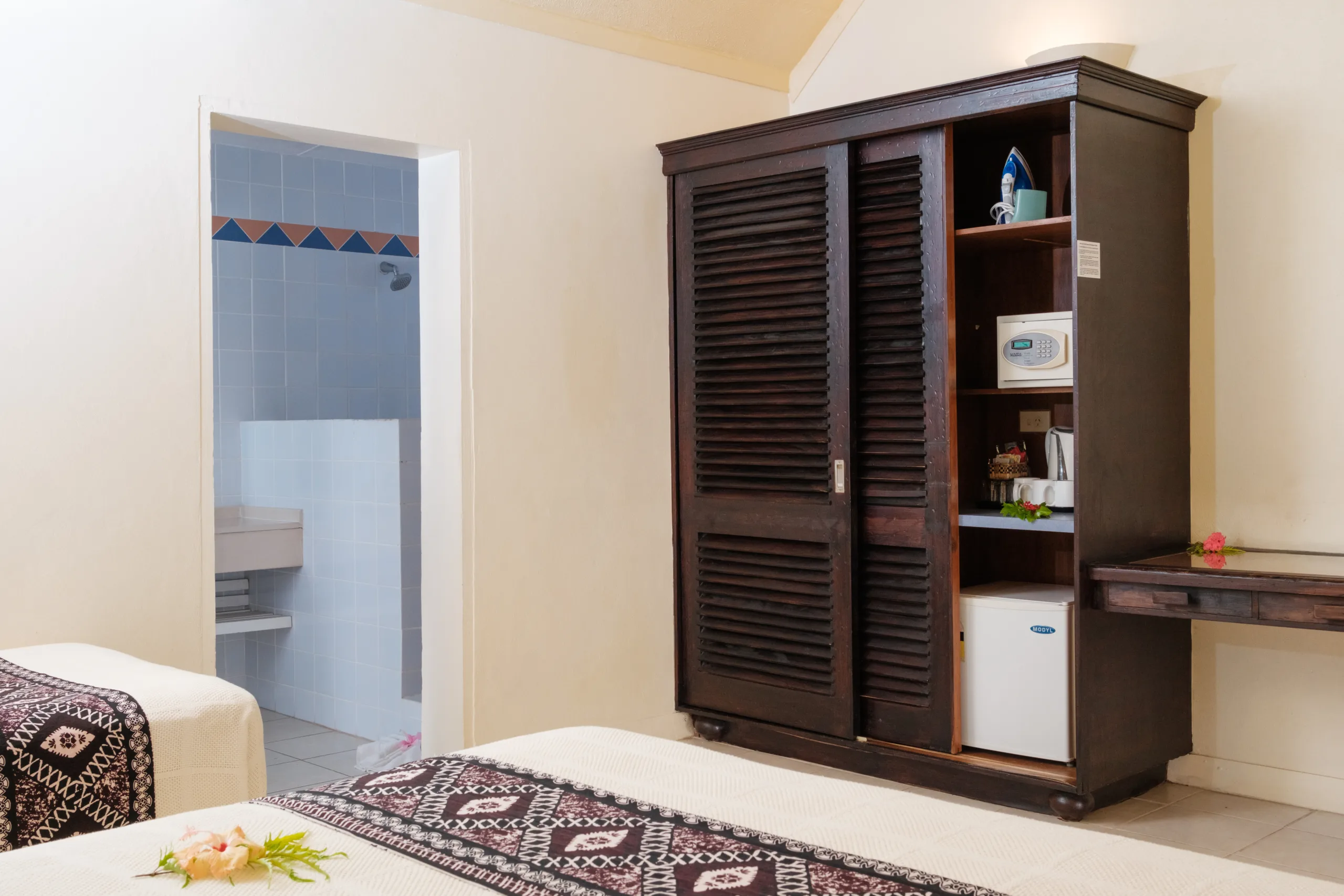 Experience the heart of the Coral Coast with our Frangipane Family Package. Enjoy all-inclusive meals, daily sunset drinks, and authentic cultural tours for 2 adults and 2 children. Book 4 nights or more to unlock free return airport transfers.